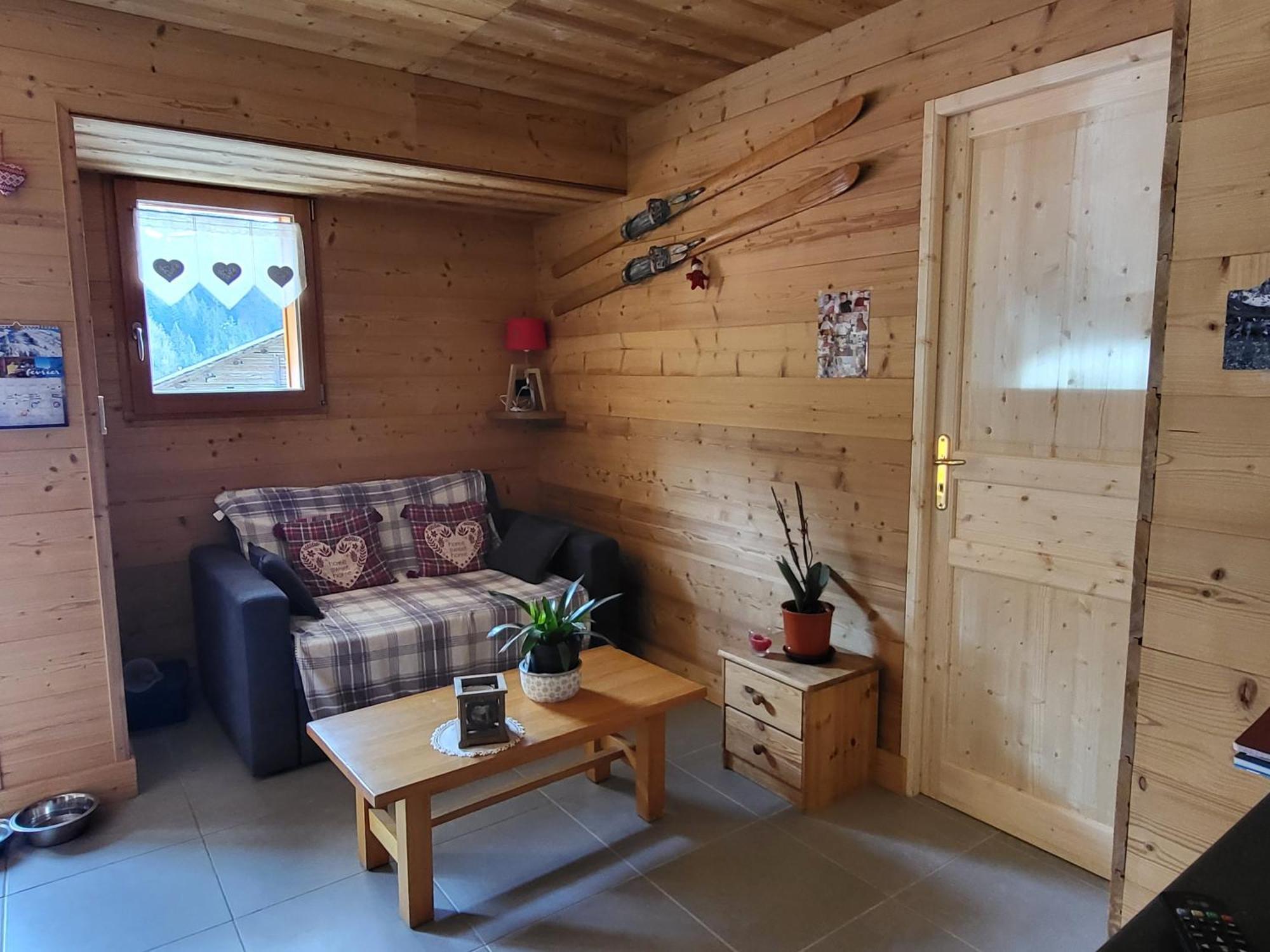 Appartement Cosy Face Aux Aravis Le Grand-Bornand Exterior foto