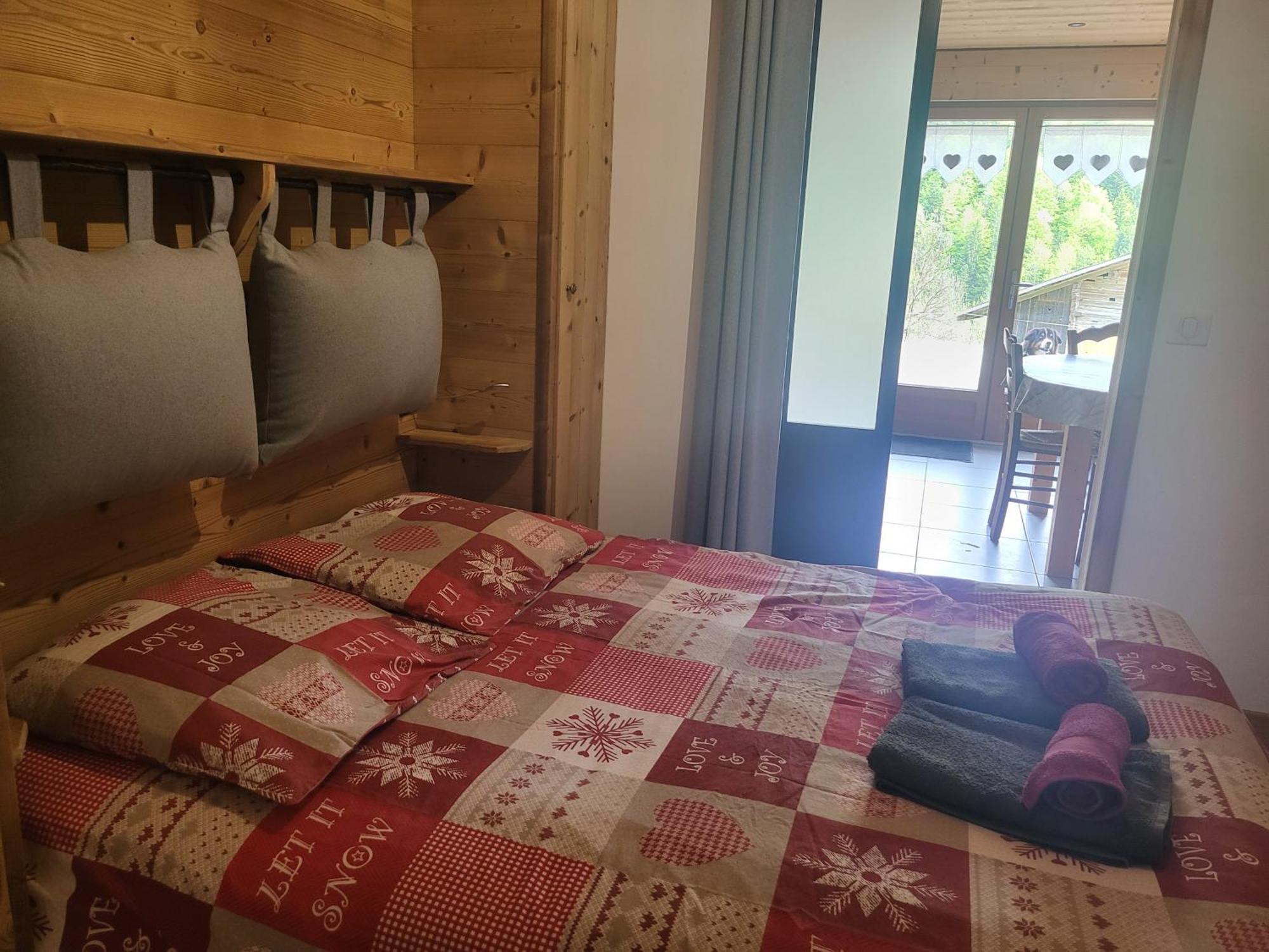 Appartement Cosy Face Aux Aravis Le Grand-Bornand Exterior foto