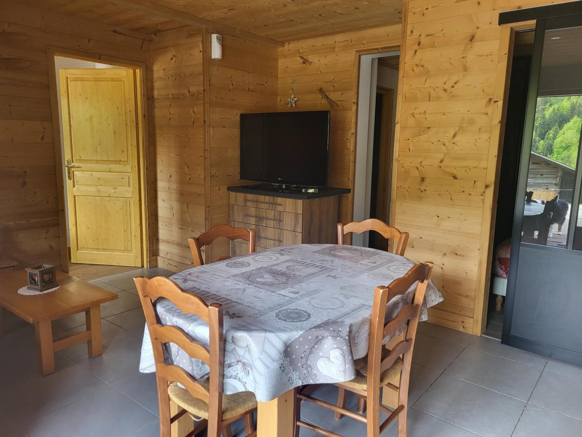 Appartement Cosy Face Aux Aravis Le Grand-Bornand Exterior foto